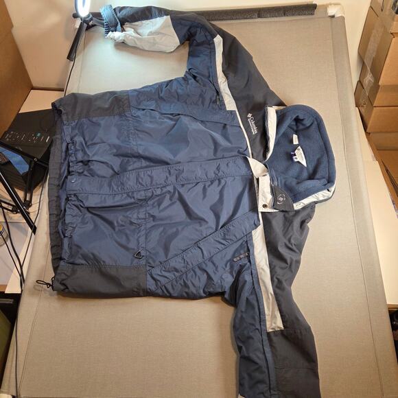 Columbia Core Interchange 3-in-1 Jacket SM 7198/7199 Men’s XXL Fleece Liner - Picture 5 of 15